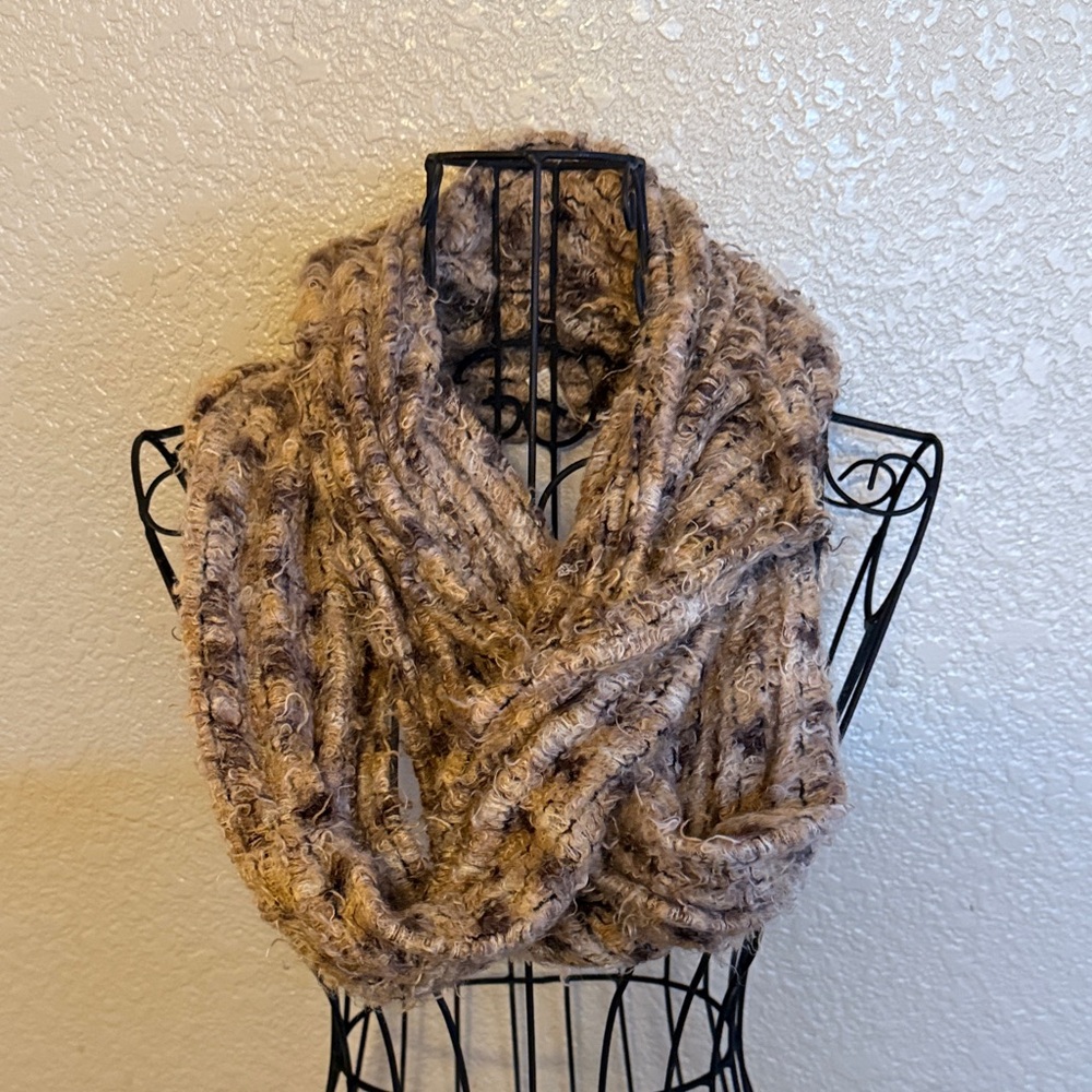 Cozy Textured Infinity Scarf